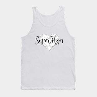 SuperMom Approved Diamond Heart Tank Top